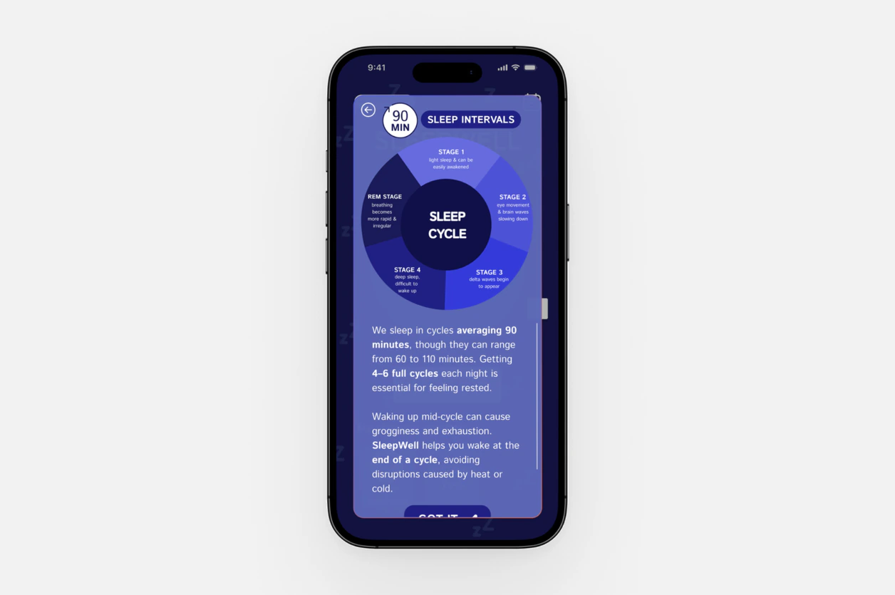 An insight card expanded to explain a pattern