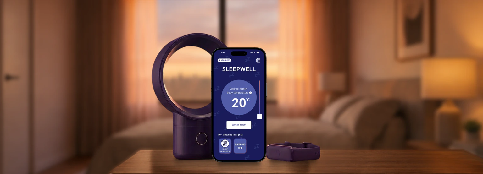 The system — fan, wristband, and app working together